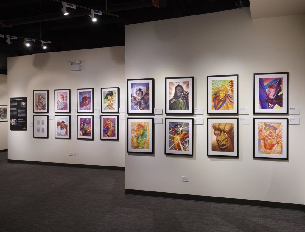 Marvelocity covers on display